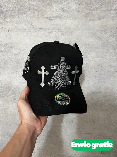 Gorra 9FORTY Custom Cristo Trilogía Plata