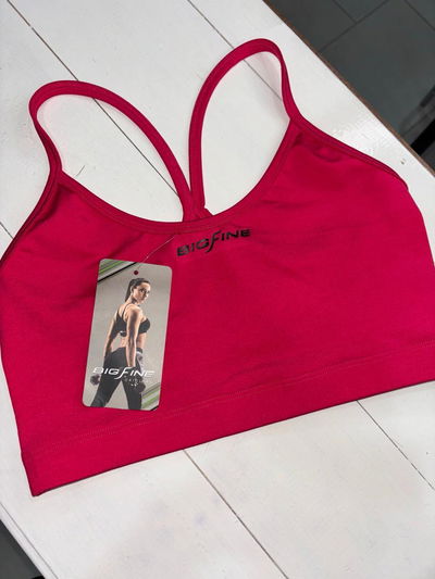 Top breteles finos fucsia- talle 1