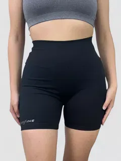 Short BIGFINE tiro alto negro clásico - talles 1/2/3/4/5