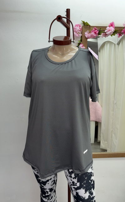 🐘Remera KAESE Dryfit | gris topo 🐘