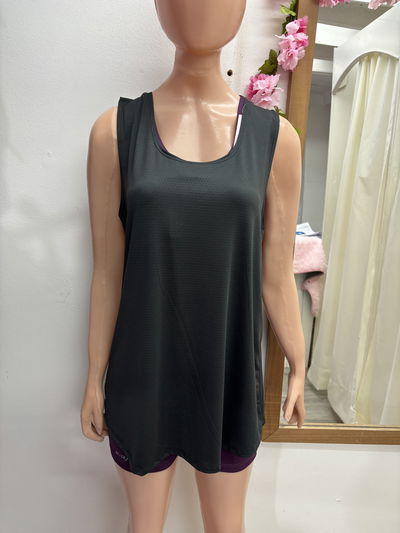 Musculosa oversize | negro