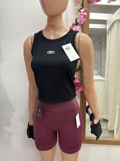 💥 Short con Frunce en la Cola | bordó🖤