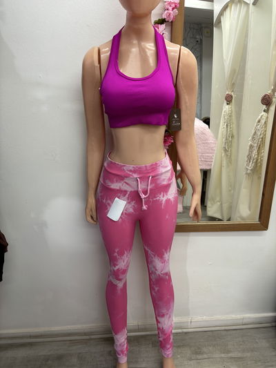 🔥 Calza seamless sin frunce Morley elastizada batik | rosa 💕