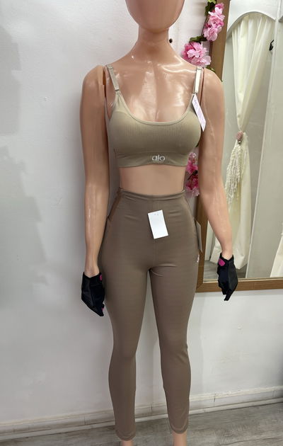 Calza larga ALO | moca 🤎