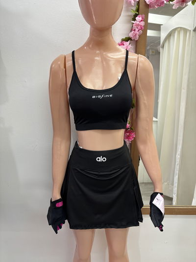 Short Pollera ALO - negro