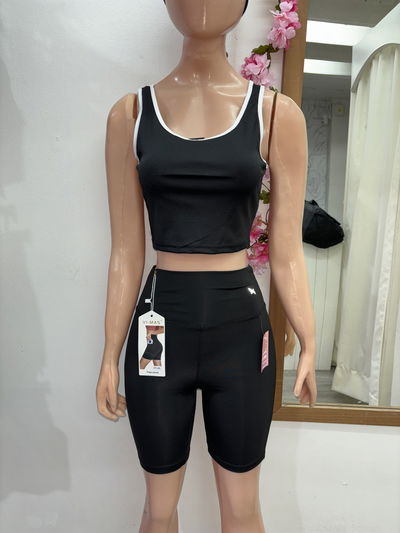 Biker importada supplex deportivo | negro 