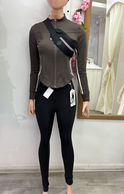 Calza corte corazón | negro