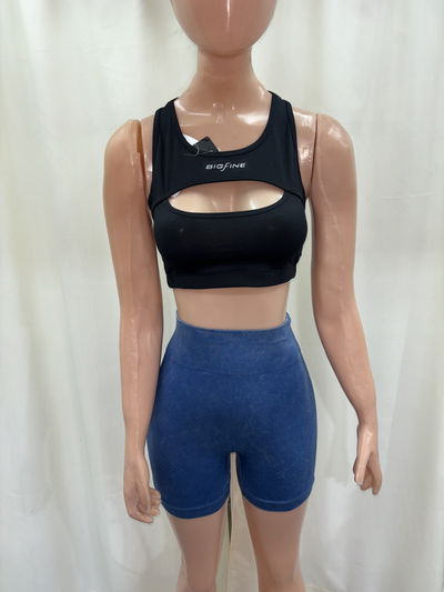 💥 Short sin Frunce en la Cola | azul prelavado 💙