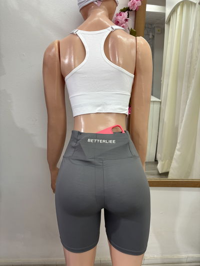 Short seamless | gris apagado 