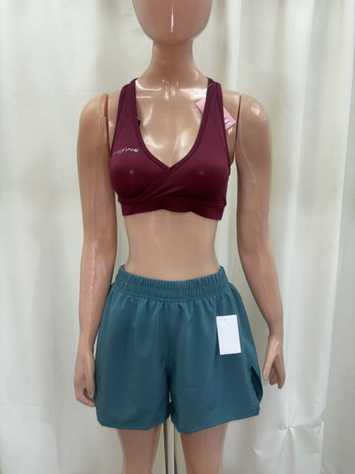 💜Short Suelto con calza debajo | verde esmeralda 💜