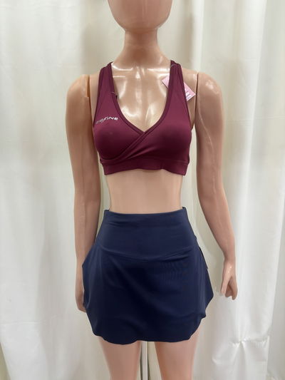 Short pollera al cuerpo | marino