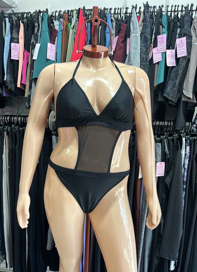 Trikini tazas removibles + vedetina | negro 