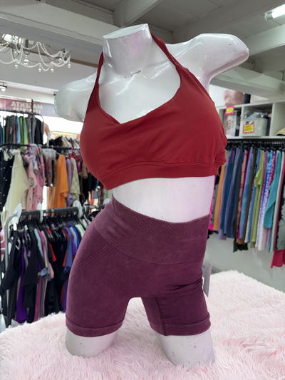 Top Backless - espalda descubierta | bordo 