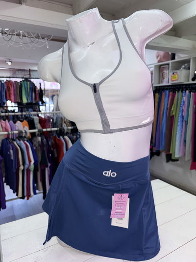 Top espalda deportiva| blanco