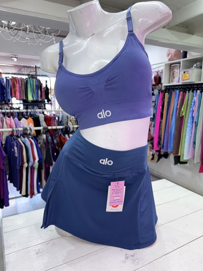 Short Pollera ALO | Azul aero