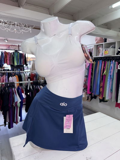 Top tipo corpiño deportivo | blanco