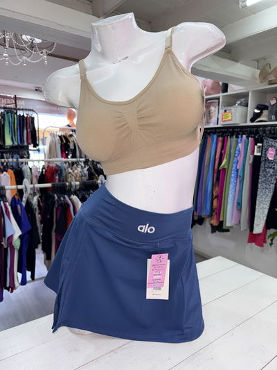 Top tipo corpiño deportivo | nude