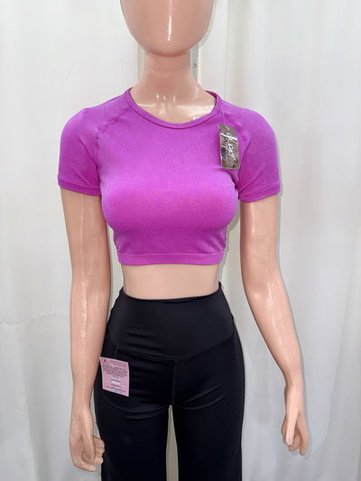 Crop DLIRIO | fucsia prelavado