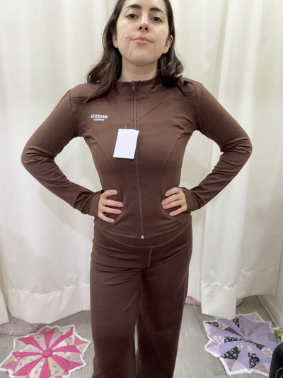 Campera al cuerpo Magenta Sportwear | chocolate