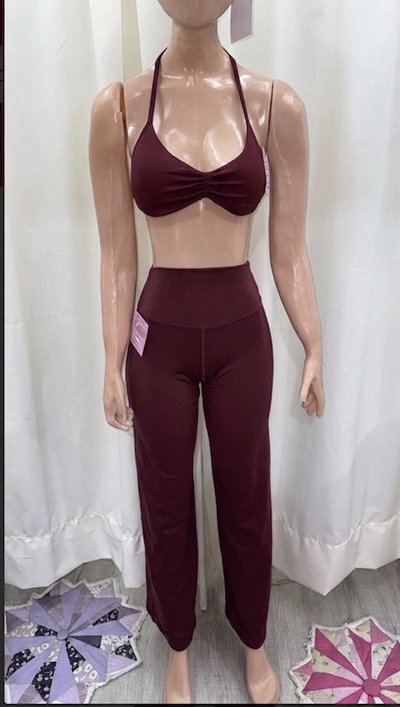 Calzas Baggie MAGENTA SPORTWEAR | bordó