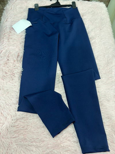 Calza Larga Azul Marino – Lycra Polisupplex