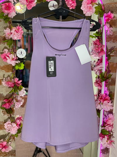 💜 Musculosa BIGFINE Lila Clásica – Dryfit 💜