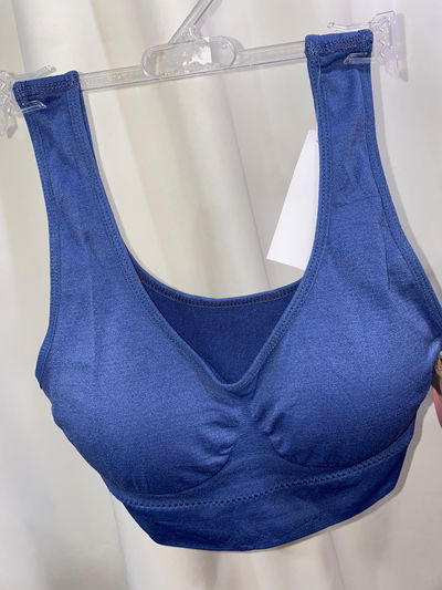 Top CAPICUA azul profundo - talle M/L