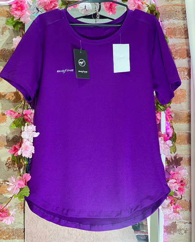 💜 Remera BIGFINE Dryfit – Violeta 💜
