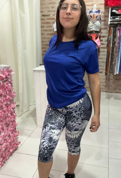 ✨ Calza Capri (Pescadora) – Lycra Deportiva Premium - talle 2✨