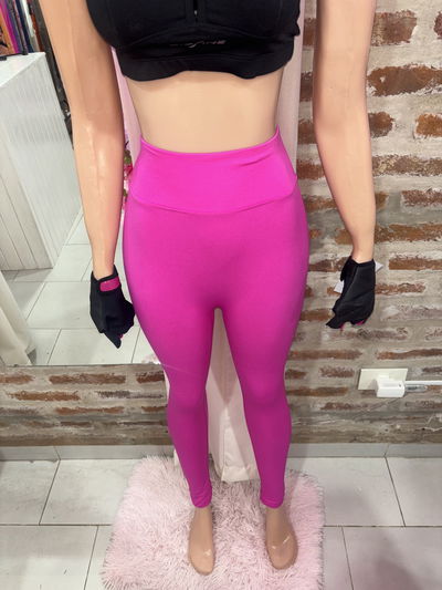 Calza Fucsia apagado con Frunce y Corte Corazón 💖🔥