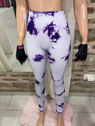 🌸💖 Calza con Frunce DLIRIO Original – Batik lila 💖🌸