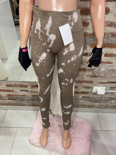 Calza Beigecon Frunce y Red – DLIRIO Original 💎✨