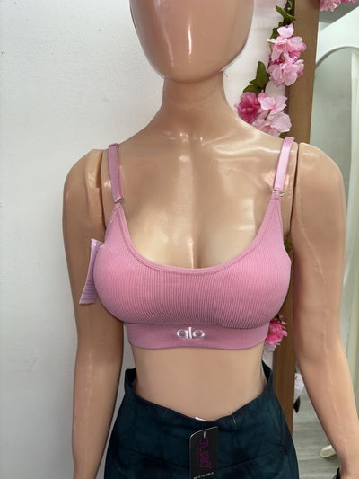 Top ALO breteles regulables | rosa ♥️