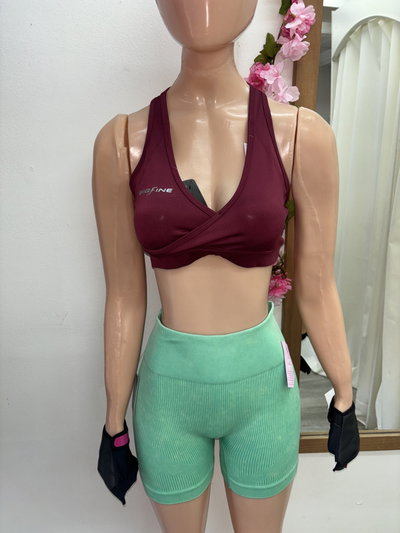 💥 Short con Frunce en la Cola | verde agua prelavado 🖤