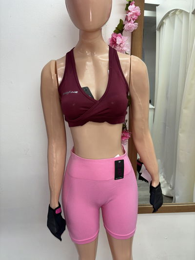 💥 Short con Frunce en la Cola – Diseño liso | lila