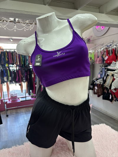 Top SANGARFIT breteles finos | Violeta 