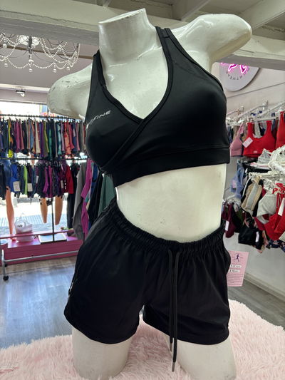 ✨ Top BIGFINE – Escote Cruzado - | negro 🖤