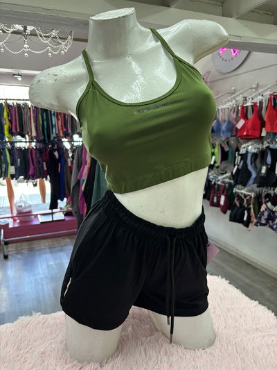 Top BIGFINE breteles finos | verde militar 🪖