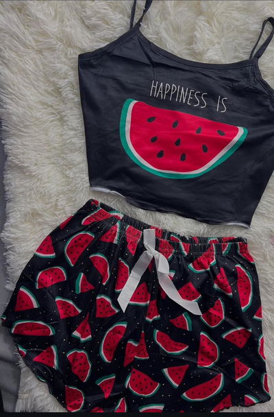 🌞 PIJAMA DE VERANO – MUSCULOSA + SHORT