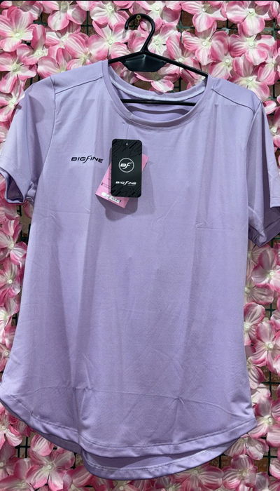 Remera BIGFINE lila clásica- talle 3