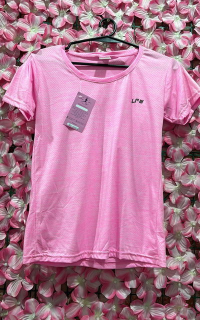 Remera Ladyfit rosa clásica- talle 2