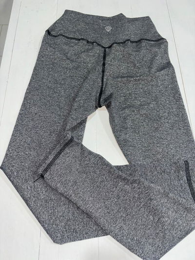 Calza EQUILIBRIO gris corte en V - Talles 2/3