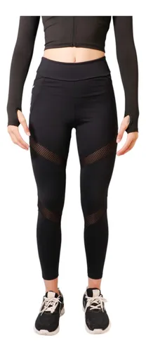 Calza BIGFINE negra calada - talles 1 y 2