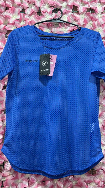 Remera BIGFINE azul clásica- talle 4