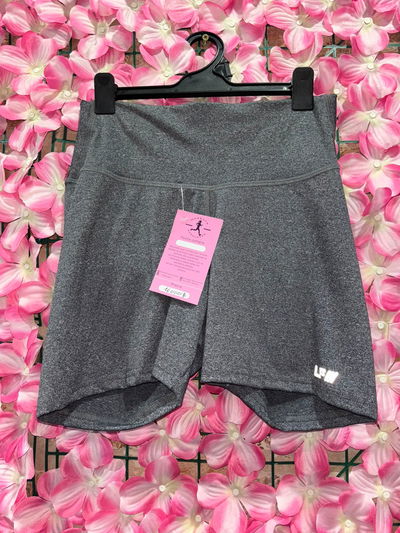 Short LADYFIT tiro alto gris - talle 2