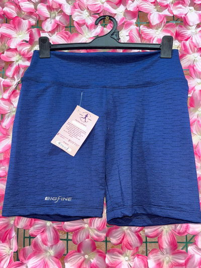 Short BIGFINE tiro alto azul marino - talles 2 y 3