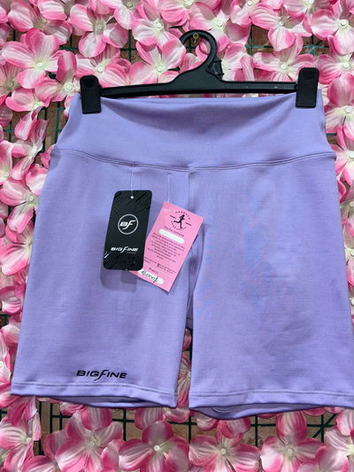 Short BIGFINE tiro alto lavanda - talle 3