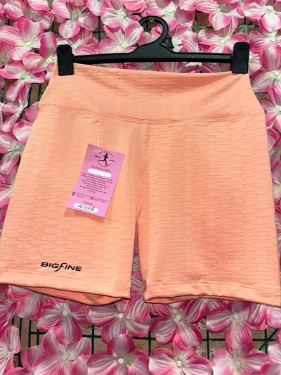 Short BIGFINE tiro alto salmón- talle 2 