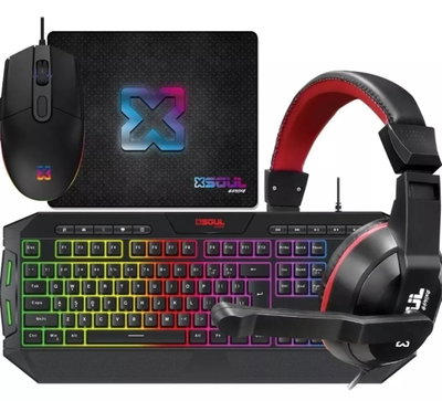 Kit de teclado gaming Soul