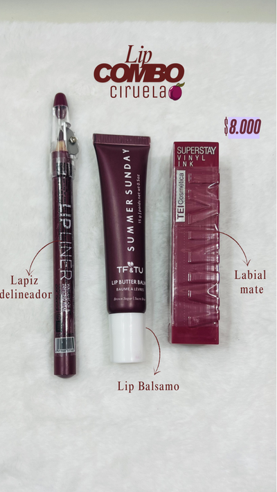 Lip Combo ciruela✨💄